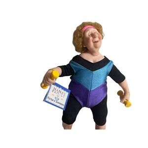 Richard Simmons Vintage Nanas Family Fern Realistic Aerobics Figure Limited